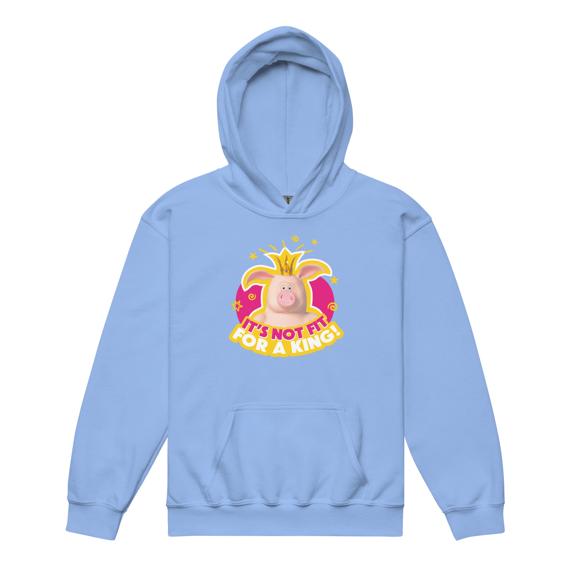 Masha and the Bear Friends It's Not Fit Youth heavy blend hoodie Carolina Blue T-SHIRT