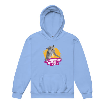 Masha and the Bear Friends Is Monday Over? Youth heavy blend hoodie Carolina Blue T-SHIRT