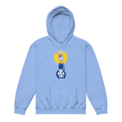 Masha and the Bear Friends Be Brave! Youth heavy blend hoodie Carolina Blue T-SHIRT