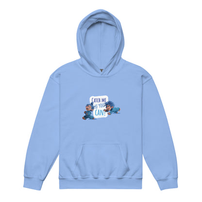 Masha and the Bear Friends Catch Me! Youth heavy blend hoodie Carolina Blue T-SHIRT