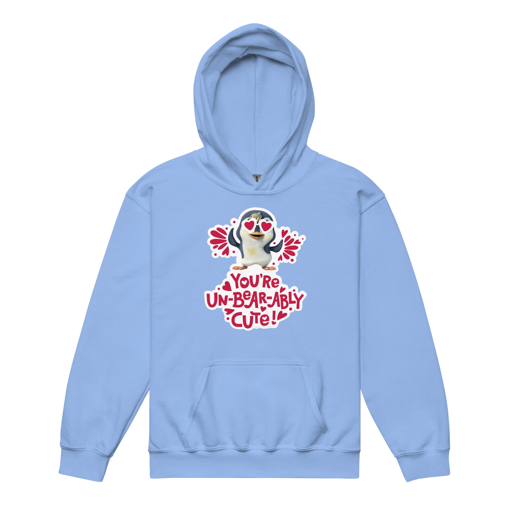 Masha and the Bear Friends Unbearably Youth heavy blend hoodie Carolina Blue T-SHIRT