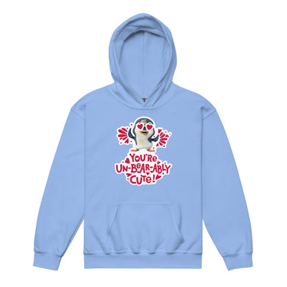 Masha and the Bear Friends Unbearably Youth heavy blend hoodie Carolina Blue T-SHIRT