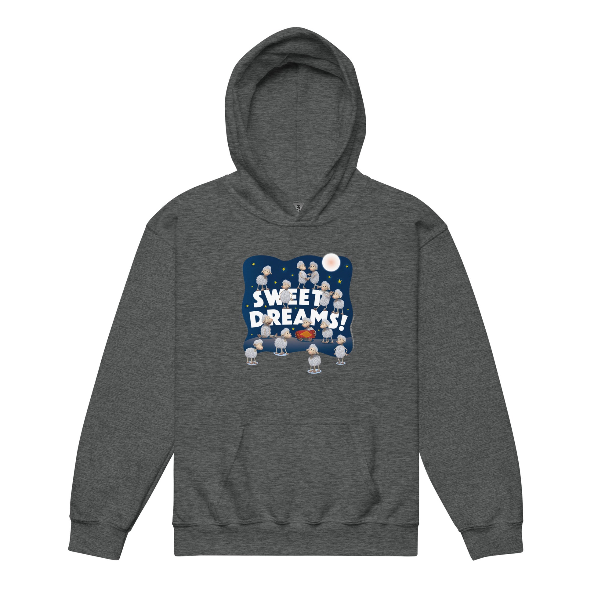 Masha and the Bear Friends Sweet Dreams! Youth heavy blend hoodie Dark Heather T-SHIRT