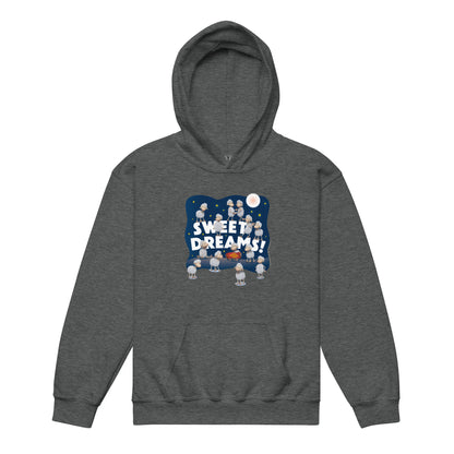 Masha and the Bear Friends Sweet Dreams! Youth heavy blend hoodie Dark Heather T-SHIRT