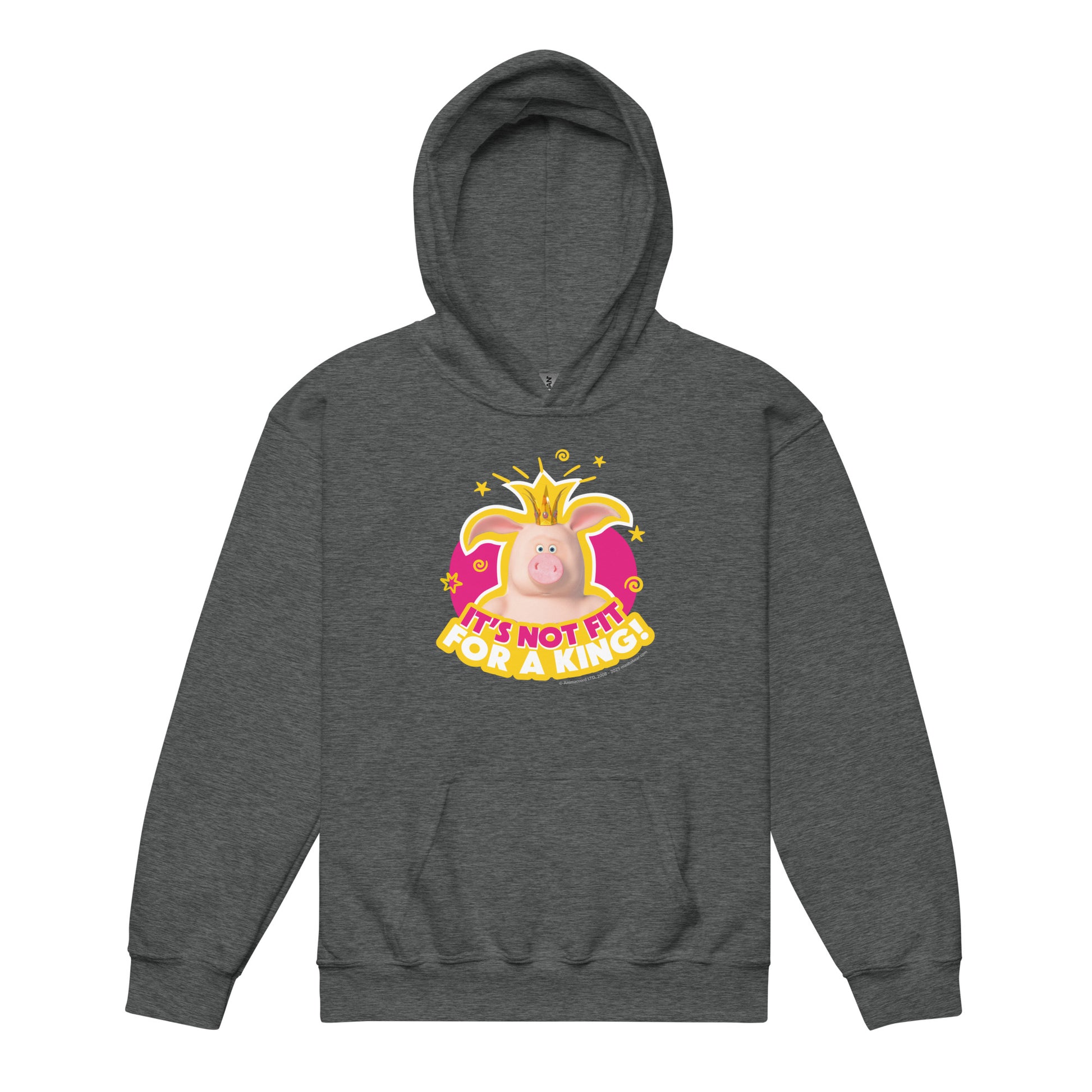 Masha and the Bear Friends It's Not Fit Youth heavy blend hoodie Dark Heather T-SHIRT