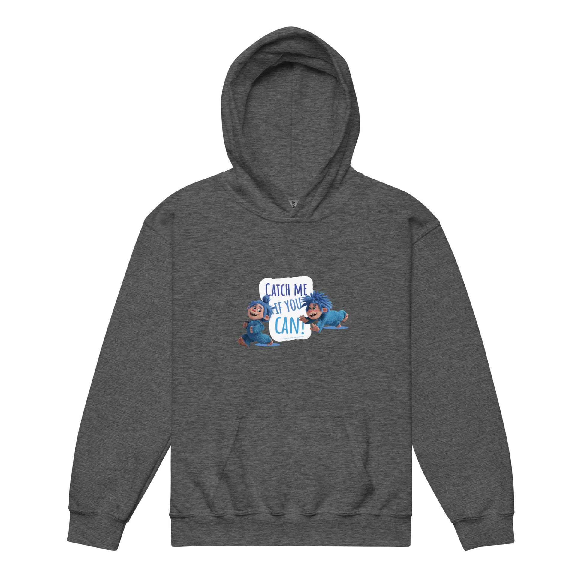Masha and the Bear Friends Catch Me! Youth heavy blend hoodie Dark Heather T-SHIRT