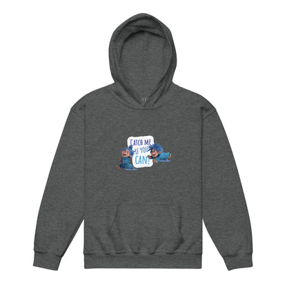 Masha and the Bear Friends Catch Me! Youth heavy blend hoodie Dark Heather T-SHIRT