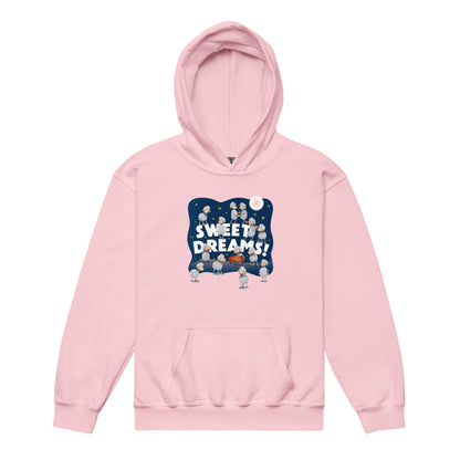 Masha and the Bear Friends Sweet Dreams! Youth heavy blend hoodie Light Pink T-SHIRT