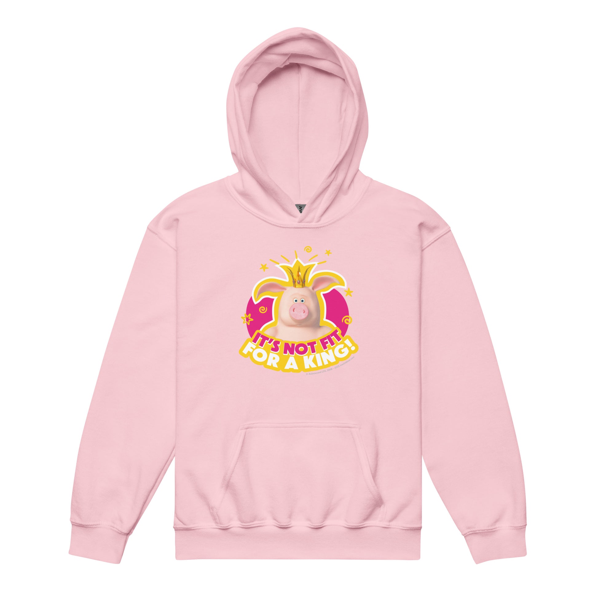 Masha and the Bear Friends It's Not Fit Youth heavy blend hoodie Light Pink T-SHIRT