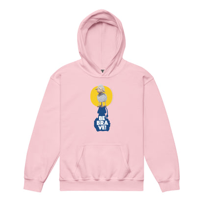 Masha and the Bear Friends Be Brave! Youth heavy blend hoodie Light Pink T-SHIRT
