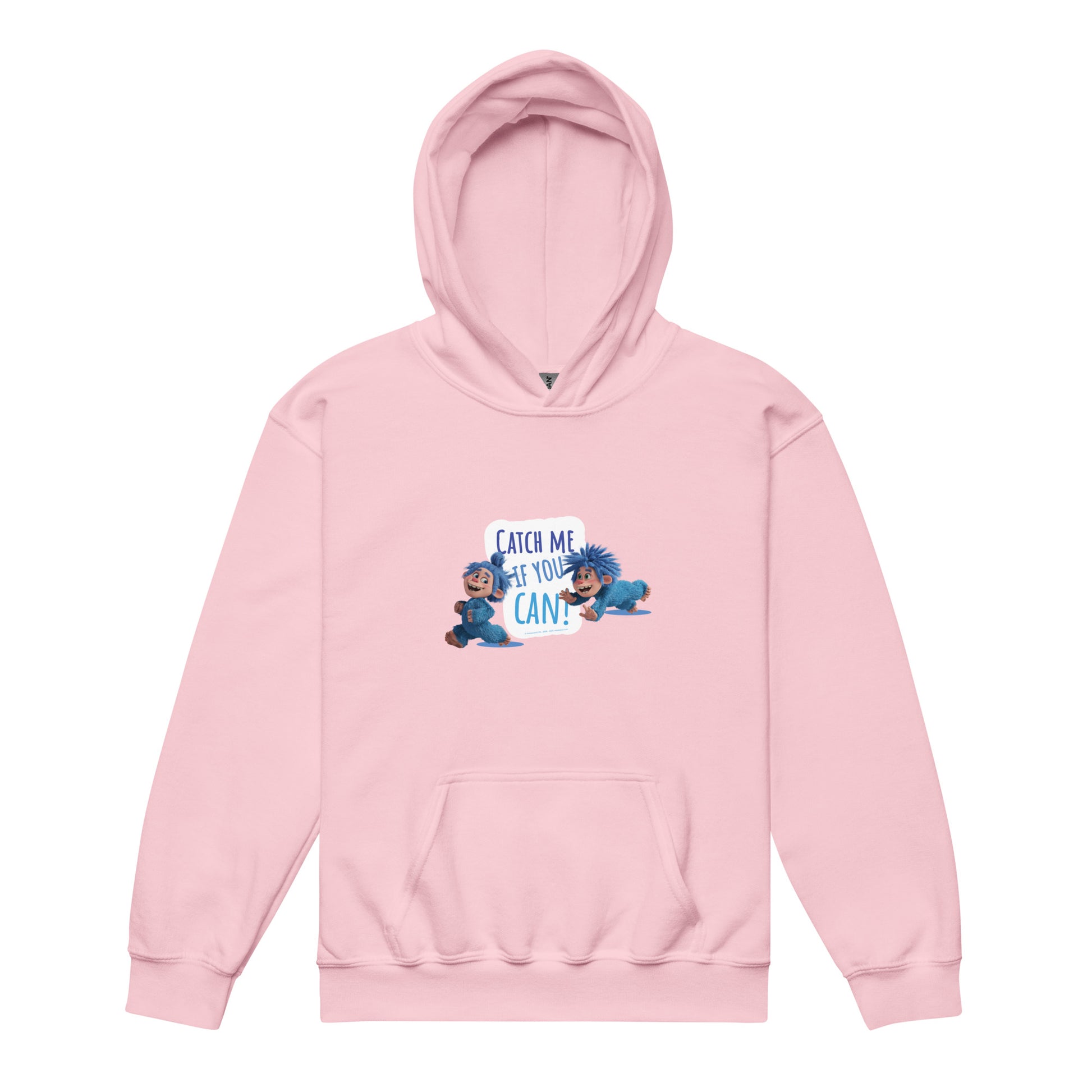 Masha and the Bear Friends Catch Me! Youth heavy blend hoodie Light Pink T-SHIRT