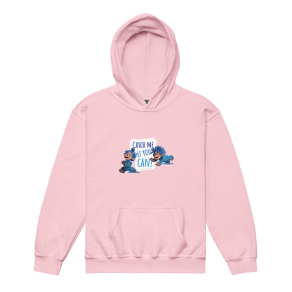 Masha and the Bear Friends Catch Me! Youth heavy blend hoodie Light Pink T-SHIRT