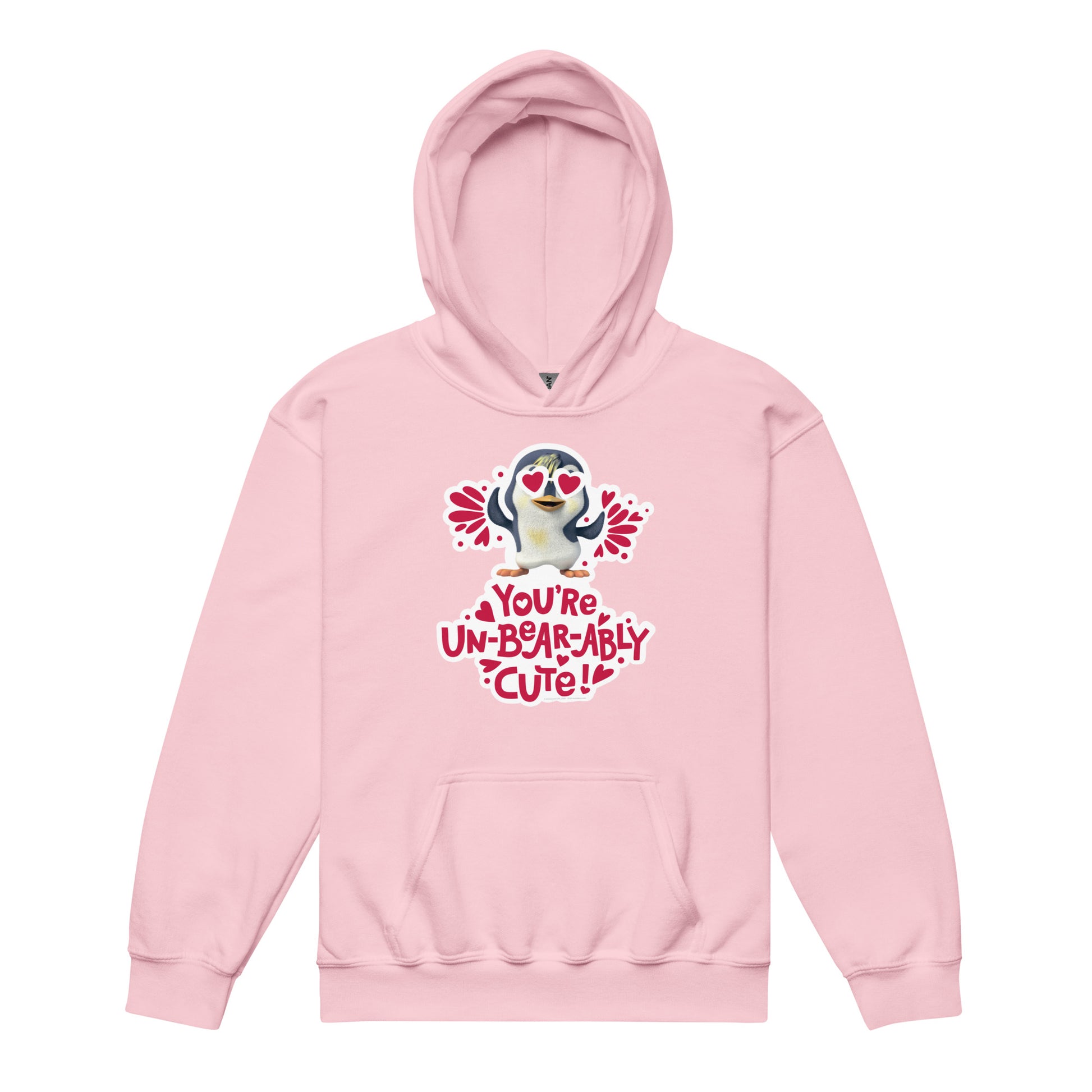Masha and the Bear Friends Unbearably Youth heavy blend hoodie Light Pink T-SHIRT
