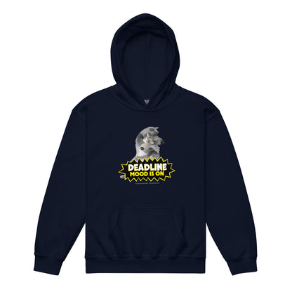 Masha and the Bear Friends Deadline Youth heavy blend hoodie Navy T-SHIRT