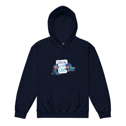 Masha and the Bear Friends Catch Me! Youth heavy blend hoodie Navy T-SHIRT
