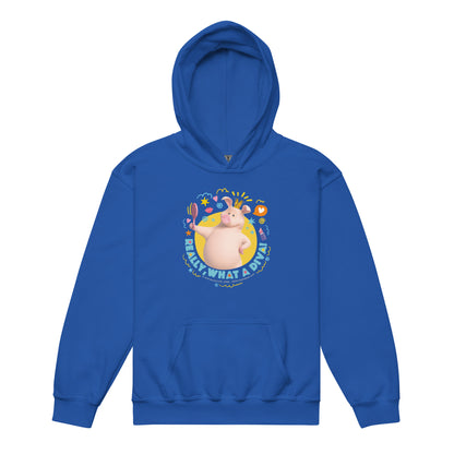 Masha and the Bear Friends What A Diva! Youth heavy blend hoodie Royal T-SHIRT