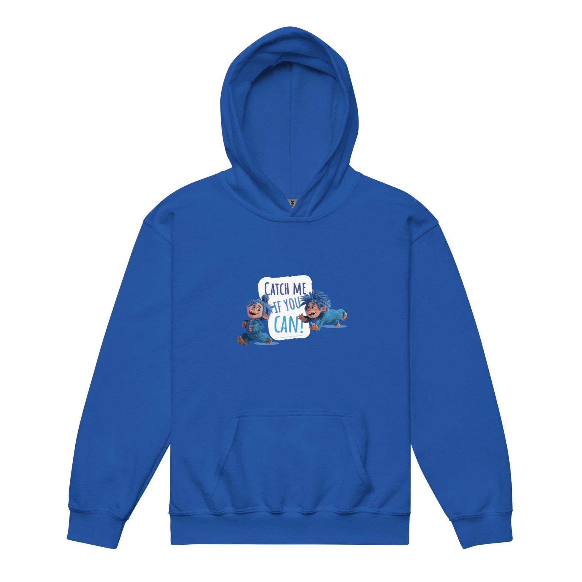 Masha and the Bear Friends Catch Me! Youth heavy blend hoodie Royal T-SHIRT