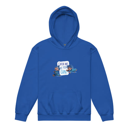 Masha and the Bear Friends Catch Me! Youth heavy blend hoodie Royal T-SHIRT