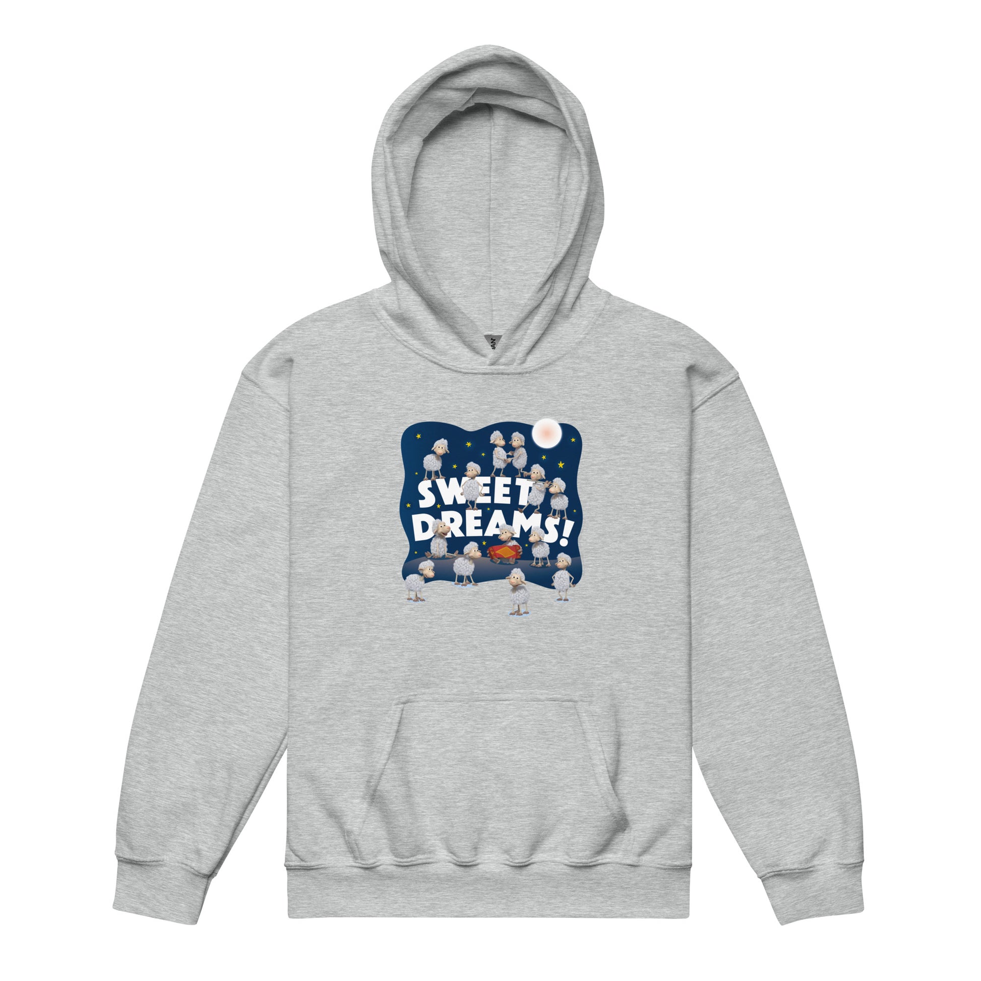 Masha and the Bear Friends Sweet Dreams! Youth heavy blend hoodie Sport Grey T-SHIRT