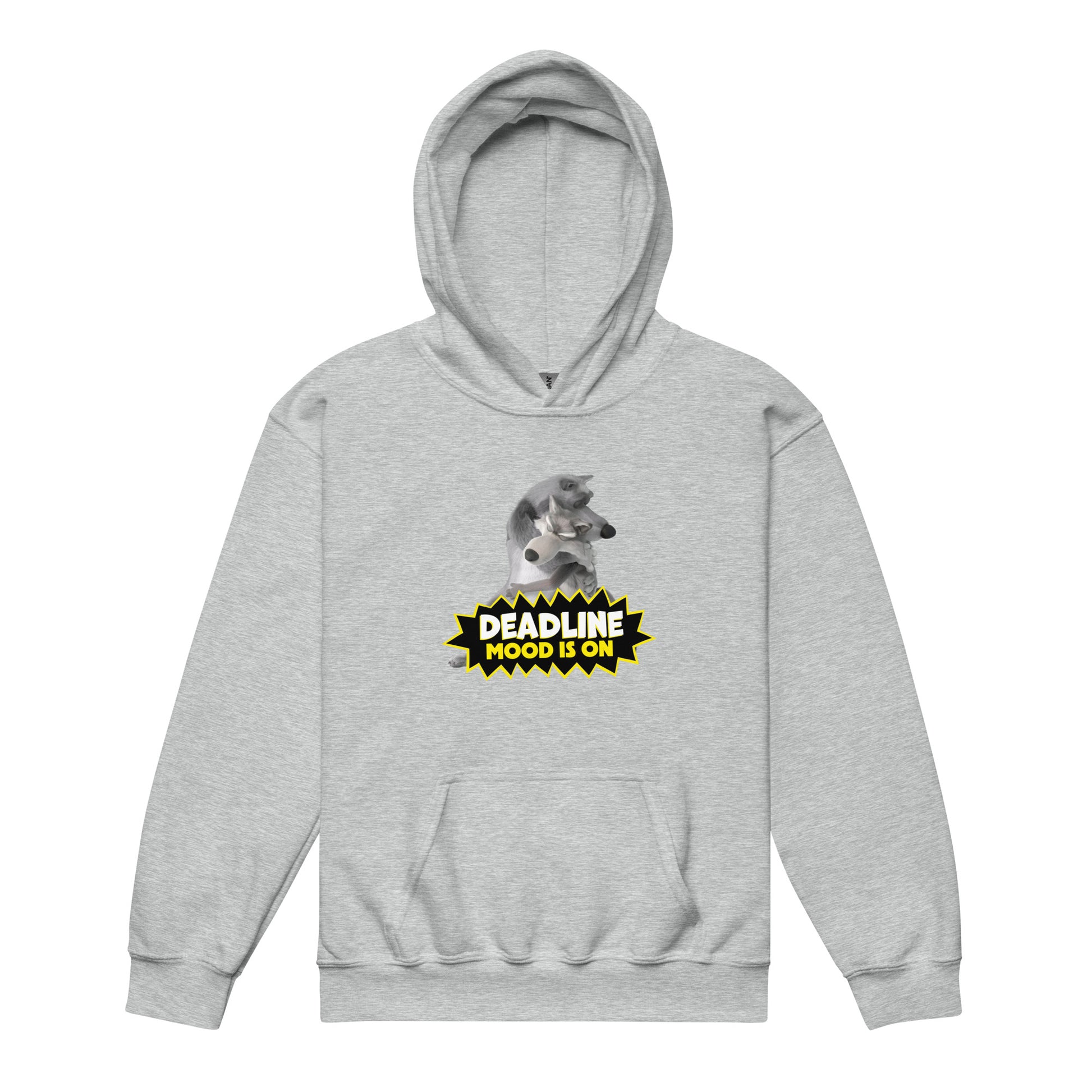 Masha and the Bear Friends Deadline Youth heavy blend hoodie Sport Grey T-SHIRT