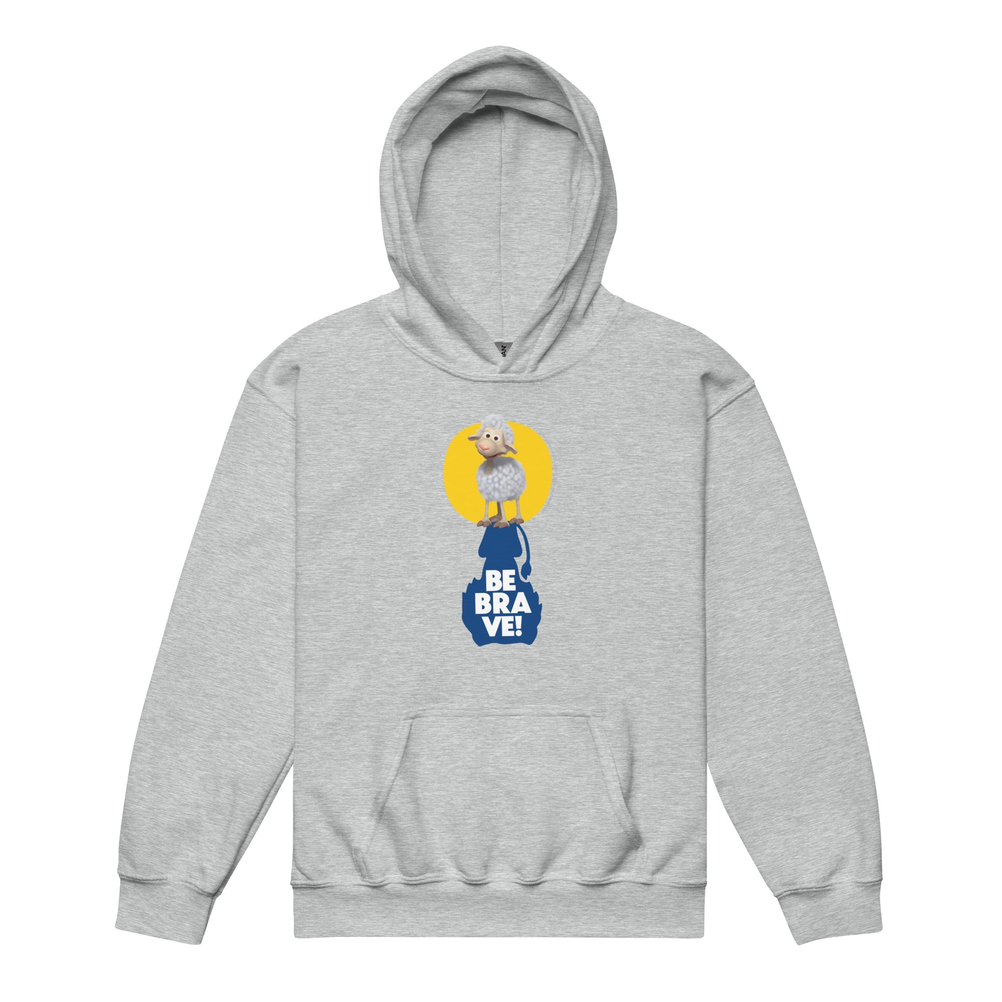 Masha and the Bear Friends Be Brave! Youth heavy blend hoodie Sport Grey T-SHIRT