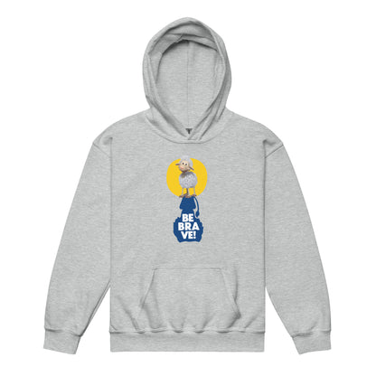 Masha and the Bear Friends Be Brave! Youth heavy blend hoodie Sport Grey T-SHIRT