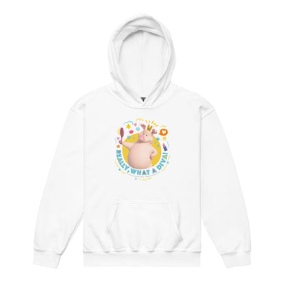 Masha and the Bear Friends What A Diva! Youth heavy blend hoodie White T-SHIRT