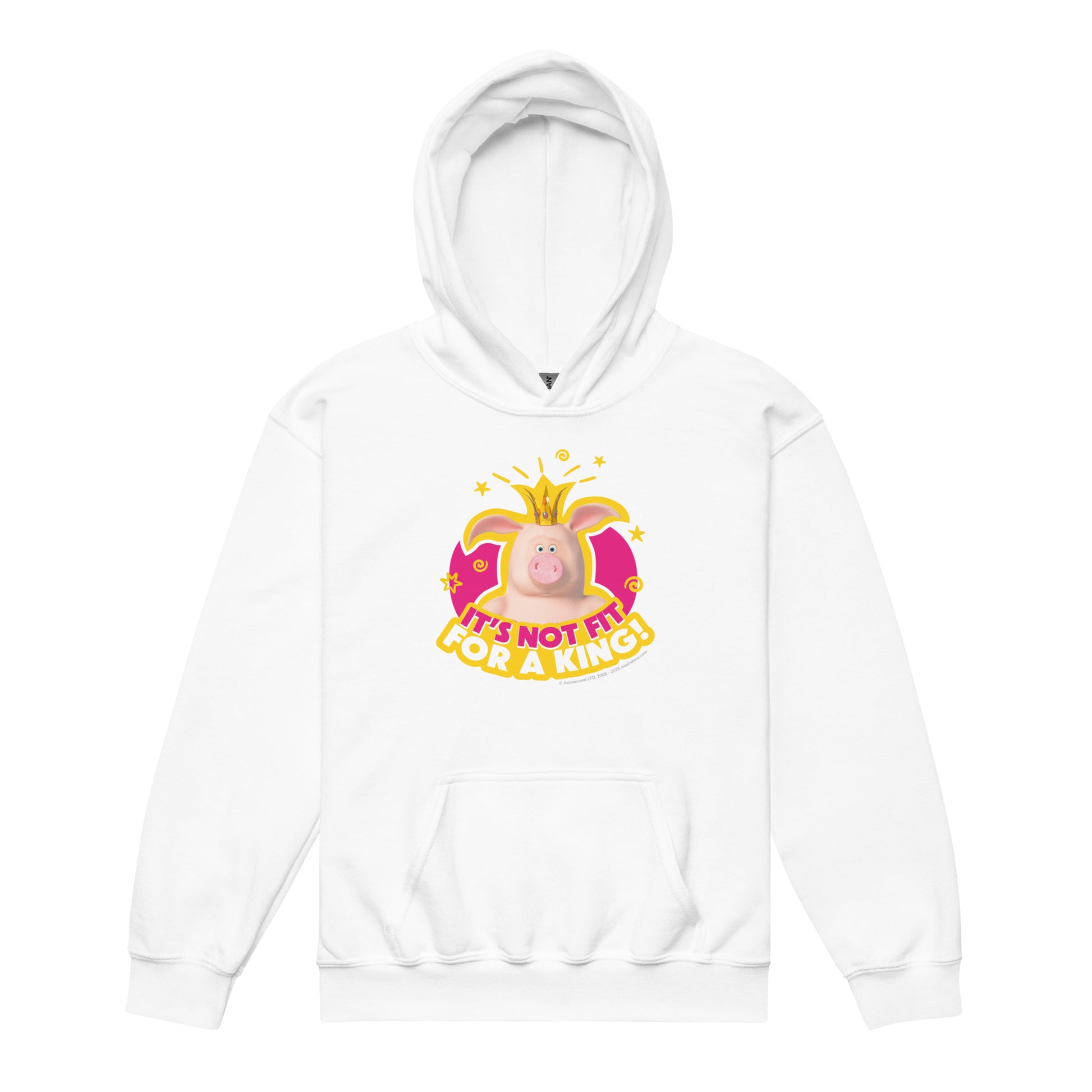 Masha and the Bear Friends It's Not Fit Youth heavy blend hoodie White T-SHIRT