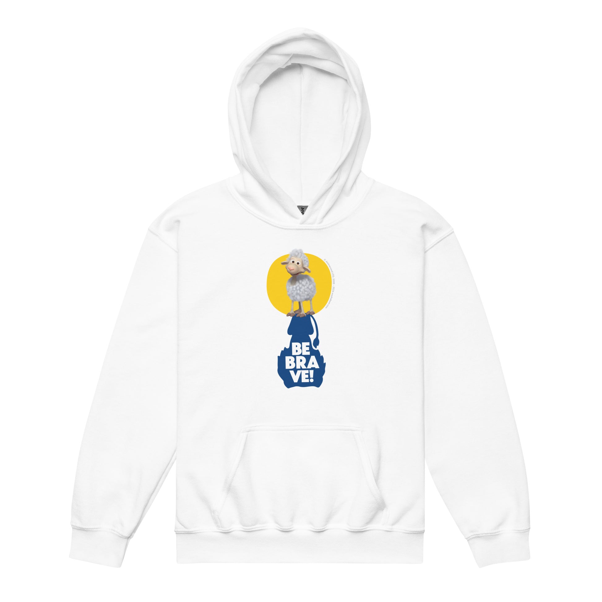 Masha and the Bear Friends Be Brave! Youth heavy blend hoodie White T-SHIRT