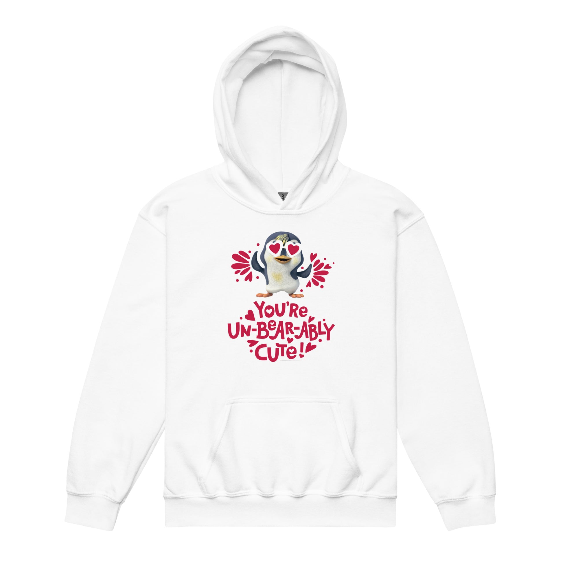 Masha and the Bear Friends Unbearably Youth heavy blend hoodie White T-SHIRT